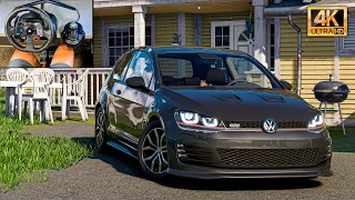 Volkswagen Golf GTI - The Crew Motorfest | Steering Wheel Gameplay [4K 60FPS HDR]