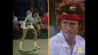 John McEnroe v Jimmy Connors U. S. Open 1980