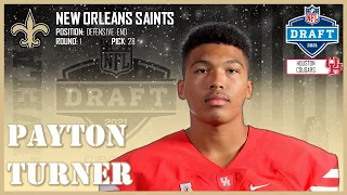 2021 NFL DRAFT: Payton Turner [New Orleans Saints] ᴴᴰ