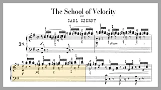 A Czerny Etude… but more like a Scherzo? (Czerny Op. 299, No. 38 from The School Of Velocity)