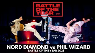 BBOY NORD DIAMOND VS BBOY PHIL WIZARD | BOTY 1V1 BREAKING 2023