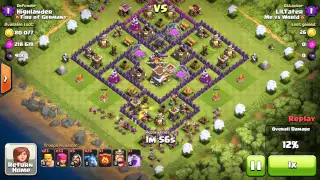 Town Hall 7 to master: episode 5 beating TH 10 with BAM