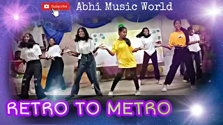 Retro to Metro//Teachers Day special//#dance @abhicreation4147