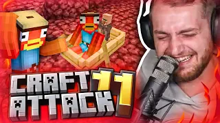 😍🔥60 YTBER! | Craft ATTACK 11 hat GESTARTET! - MEGA Minecraft Lan Party + RAD der BESTRAFUNG