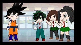 if goku meets mha (1/??)