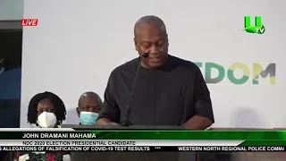 John Mahama Speaks On Outcome Of 2020 Election Petition