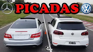 Vw Golf GTi MK6 vs Mercedes Benz E350 PICADAS