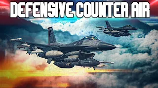 F-16C Viper Defensive Counter Air Over Syria / Iraq | Digital Combat Simulator | DCS |