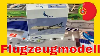 Miniaturmodelle Flugzeugs schabak SATA Azores Airlines Scale 1:600 (000195 de)