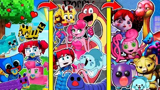 КАК МЕНЯЛИСЬ ИГРУШКИ ВТОРОЙ ГЛАВЫ POPPY PLAYTIME И ЕГО ЖИЗНЕННЫЙ ЦИКЛ В МАЙНКРАФТ ! ЭВОЛЮЦИЯ SCP