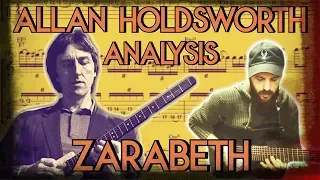 Allan Holdsworth - Zarabeth Analysis & Playthrough