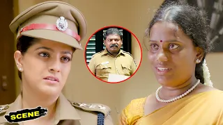 Varalakshmi Sarathkumar Kind Nature Towards Innocent Girl | Chasing Kannada Movie Scenes