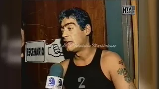 ENTREVISTA A EL POTRO RODRIGO BUENO RECITAL EN MAR DEL PLATA 14-01-2000