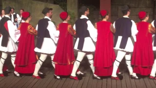 Greek dances at the "Dora Stratou" theater in Athens