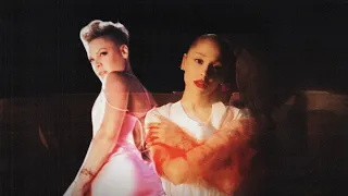 Ariana Grande & P!NK - we can't be friends (wait for your love) x Trustfall (MASHUP)