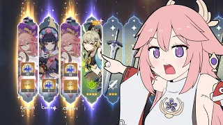 This Insane Streamer's Luck in Just 20 Pulls in Genshin Impact