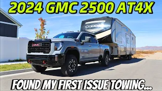 Found A Issue With My 2024 GMC 2500 AT4X Towing My Fifth Wheel. Does The UAW Really Need More Money?