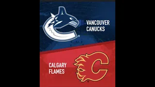 Vancouver Canucks vs Calgary Flames - April 8 2023