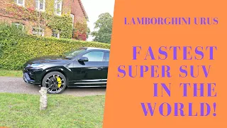 Lambo Urus drive and car review The worlds fastest SUV VLOG