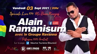 Oté Ban Kouzins - Alain Ramanisum en Concert live pour l'office Maurice Tourisme la Reunion.