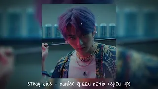 stray kids - maniac mixtix remix (𝒔𝒑𝒆𝒅 𝒖𝒑)