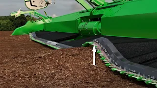 Lanksti pjaunamoji John Deere HydraFlex