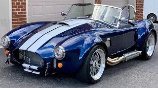 1965 Backdraft Racing Shelby Cobra Final Review and Test Drive