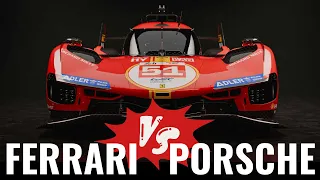 Le Mans Ultimate - Ferrari vs Porsche at Monza #simracing