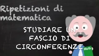 Studio di un fascio di circonferenze