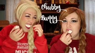Frozen - Chubby Bunny Challenge