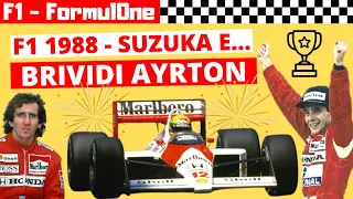 Ayrton Senna, campione del mondo F1 1988: luci e qualche ombra