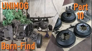 Unimog Barn Find. Part 10 - Brakes n' stuff