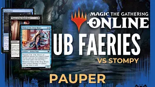 MTG PAUPER UB FAERIES DECK - VS STOMPY