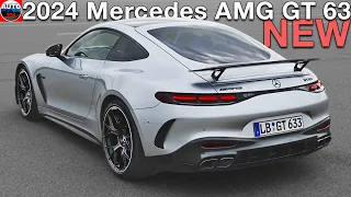 All NEW 2024 Mercedes-AMG GT 63 Coupe - FIRST LOOK interior, exterior