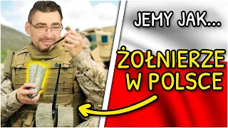 Test WOJSKOWEGO JEDZENIA z Polski #1 - co jedzą wojskowi?