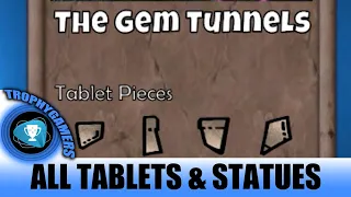 Ice Age Scrat's Nutty Adventure - The Gem Tunnels All Tablet Pieces & Statues Location