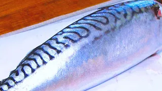 A millionaire's housekeeper taught him how to cook mackerel this way. Instead of boring salmon