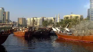 Dubai Creek Arabian Dow Cruise 4K