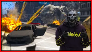 GTA 5 RP - Meteor Strikes Destroy RedlineRP