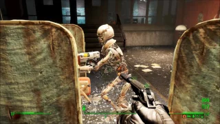 Lets Play Fallout 4 survival mode: Killing Kellogg easily