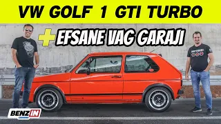 1983 Volkswagen Golf 1 GTI Turbo | 1.8 T Swap | Efsane VAG garajı Volkshome | Bir tur versene