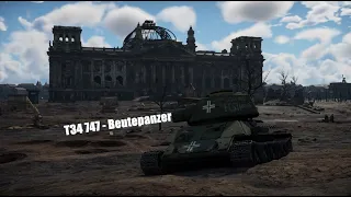 T34 747 - Beutepanzer