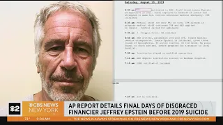 4,000-page document details Jeffrey Epstein's final days in jail