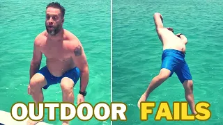 He Worked so Hard for this Back Flip! FAILS! | Funny Outdoor Fails 2023