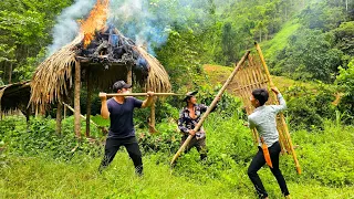 Land dispute: Bad guys destroy - Burn the farm - Take my land