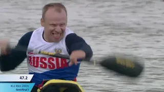 KL1 men 200 Semi-Final I 2021 ICF Paracanoe World Cup, Paralympic Qualifier, Szeged Hungary