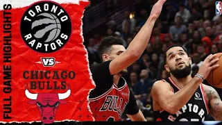 Toronto Raptors vs Chicago Bulls Full Game Highlights | 2019-2020 NBA SEASON