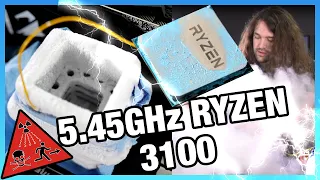 5.45GHz AMD Ryzen 3 3100 Overclocking Results & Recap