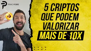 CRIPTOS que podem crescer MAIS QUE BITCOIN