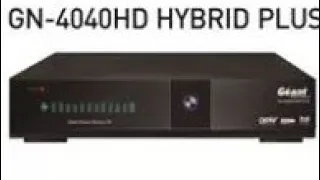 عاجل تحديث جديد لجهاز GN-4040 HD HYBRID Plus  تحديث مفكوك ضغط 👇2020/06/03رقم التحديث2.45v